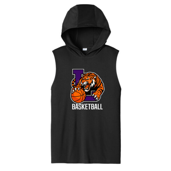 LHS Basketball Hooded Sleeveless Shirt Thumbnail